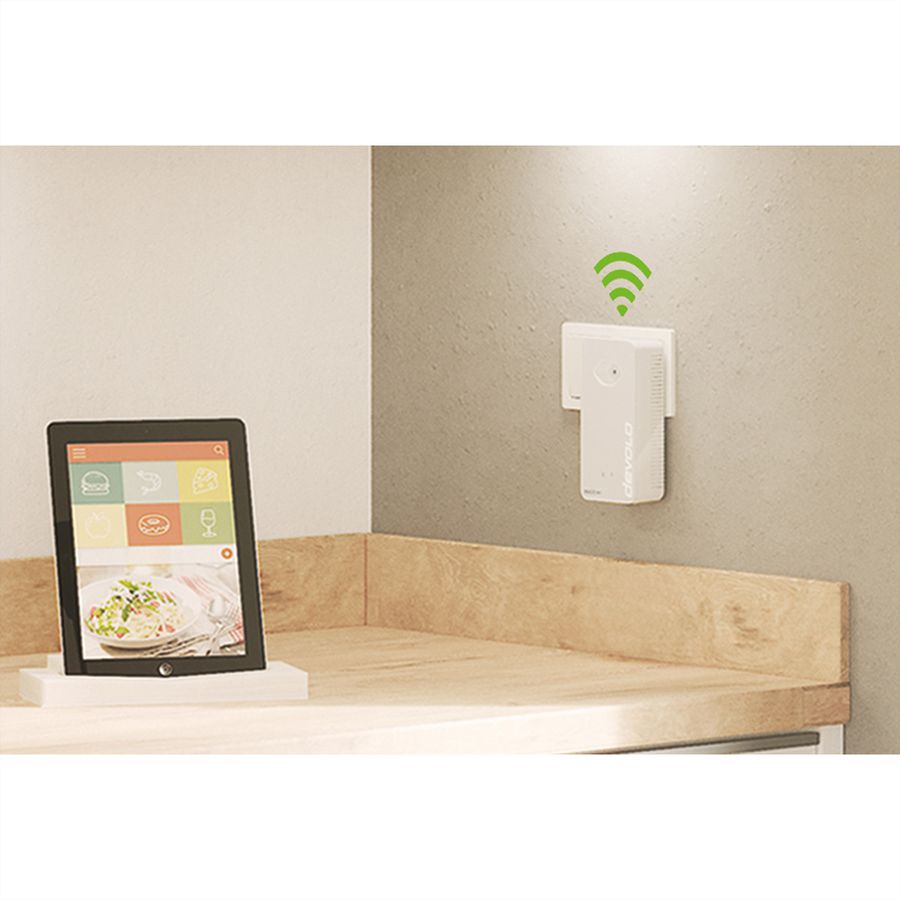Devolo Powerline Magic 1 WiFi, 1200 Mbit/s,2x RJ45, 3er Set
