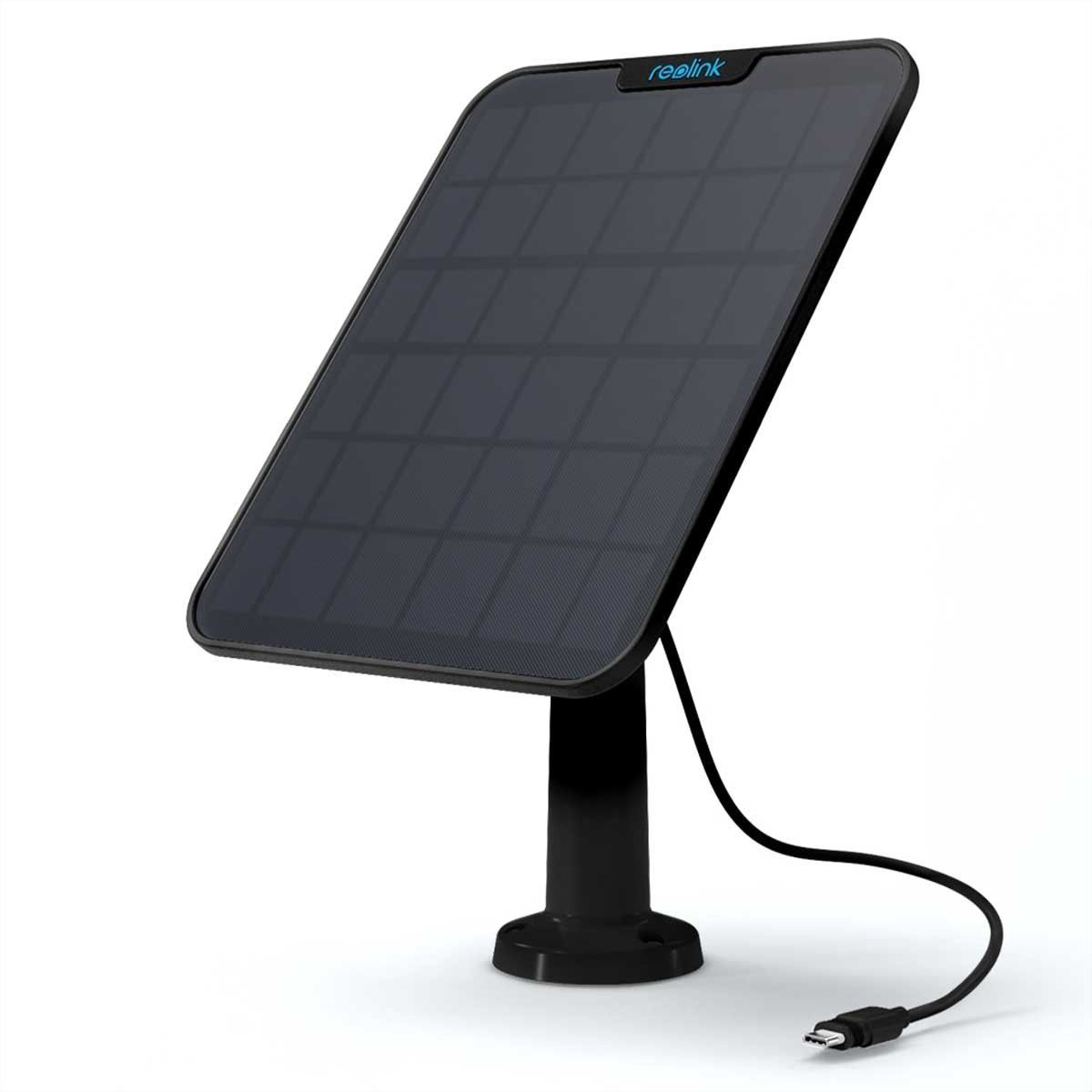 Reolink Solar Panel Version 2, USB-C, 6W, IP65, schwarz, 4 Meter