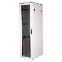 ROLINE 19" Baie réseau Pro 42U, 600x800 LxP Porte verre gris