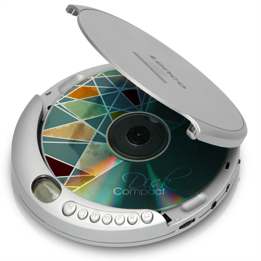 Lenco CD/MP3-Player CD-201SI+PBC-50GY