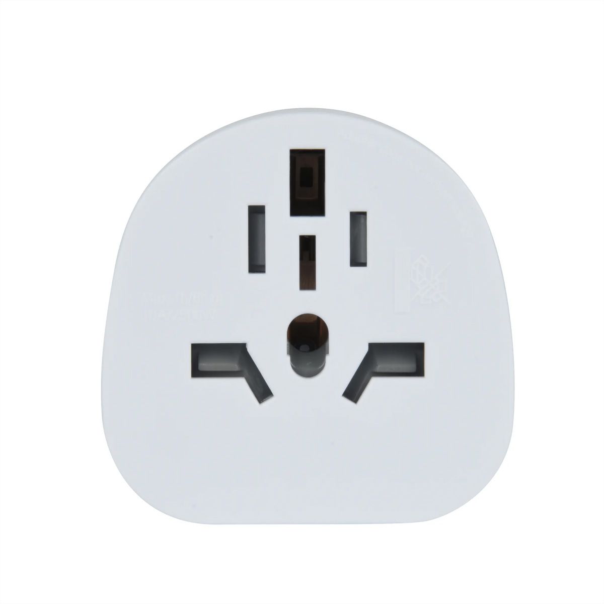 Adaptateur de voyage, blanc, IT,BRA,UK,USA/Japan Typ A/B,AUS/China