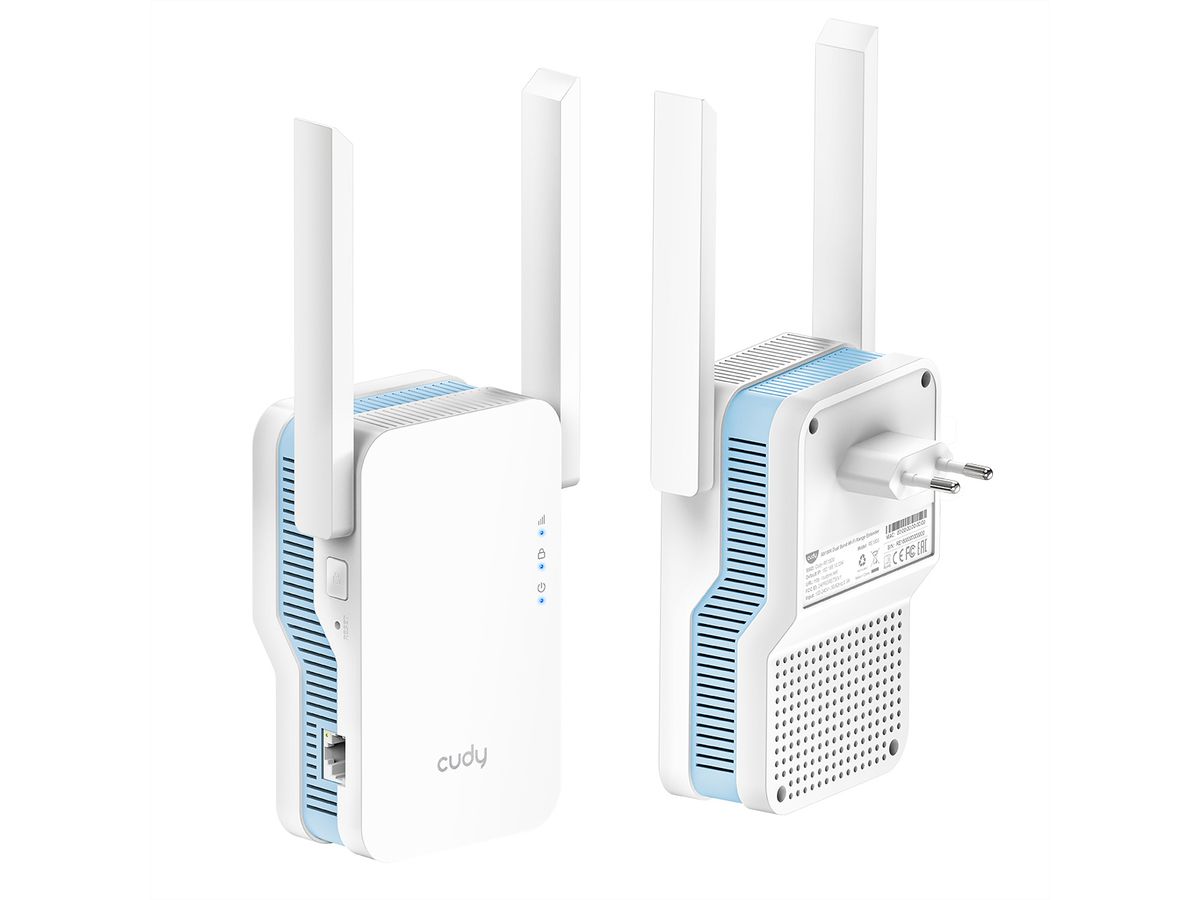 CUDY RE1200 AC1200 Repeater WiFi Mesh