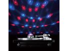 Stabilisateur de platine vinyle Lenco, Effets lumineux RGB, boule à facettes