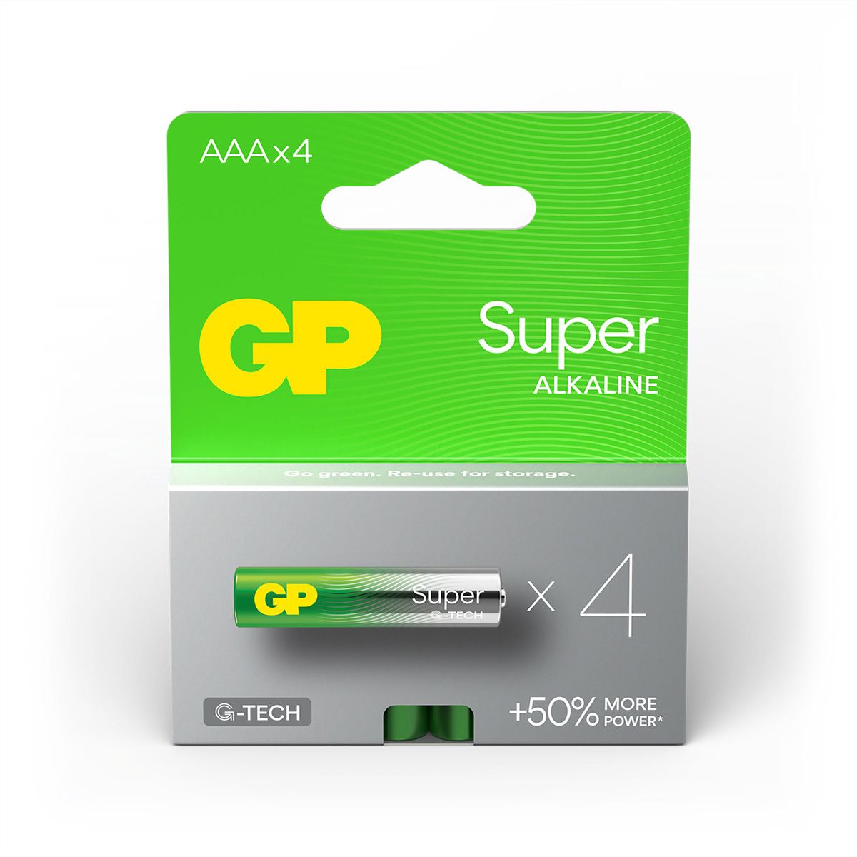 GP Batteries Super Alkaline AAA 4x