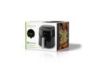 Friteuse à air chaud Nedis XL, 4,2 l, 1300 W, numérique, 8 programmes, , noir