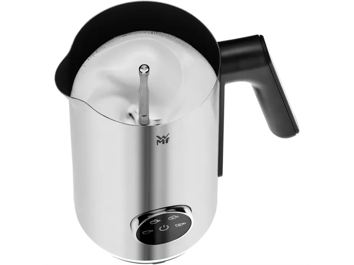 WMF Lumero Milchaufschäumer, 500 W, kabellos, Cromargan®, Matt