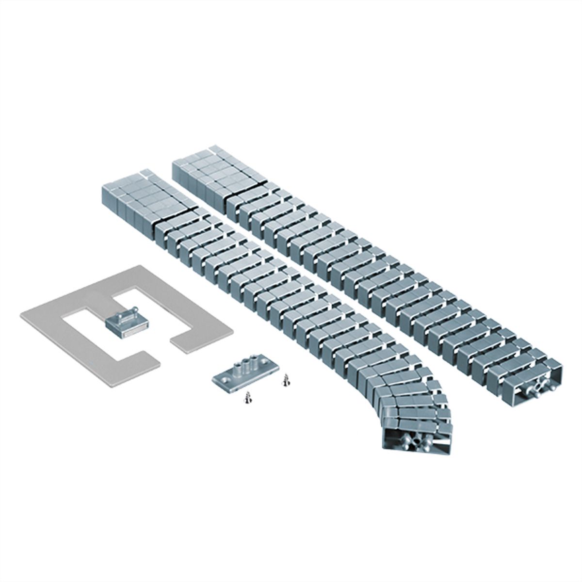 BACHMANN Kabelschlange FlexII Set silber