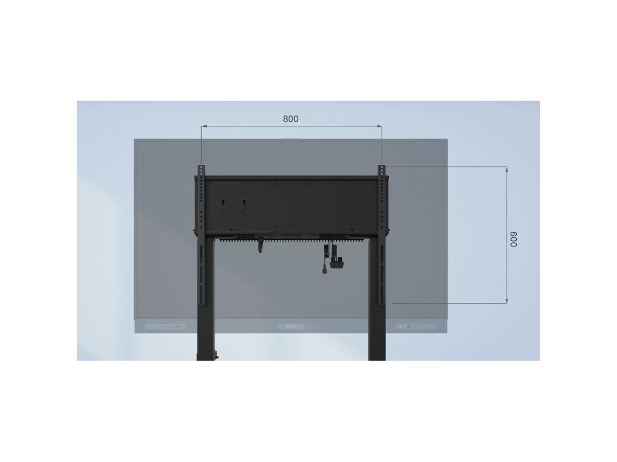 BenQ motorisierter Mobile Trolley MT02E, VESA 800x600, bis 120kg