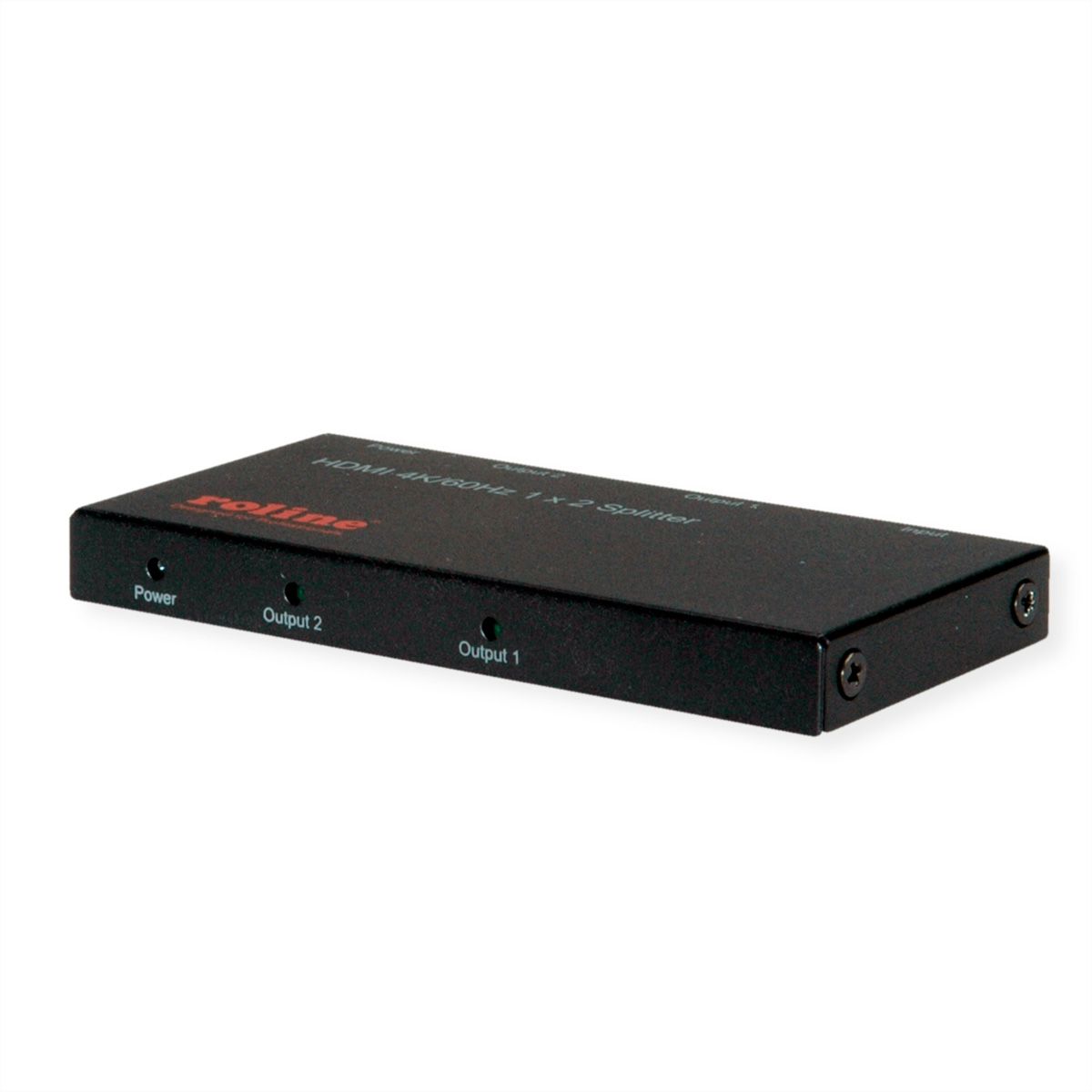 ROLINE HDMI Video-Splitter, Ultra Slim, 2fach