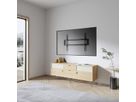 VALUE Support mural TV, distance murale de 35 mm, fixe, 60–120 pouces, jusqu'à 120 kg