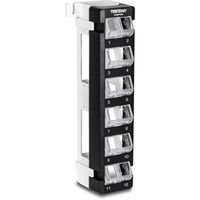 TRENDnet TC-KP12V Panneau de brassage Keystone vierge à 12 ports, montage mural coudé