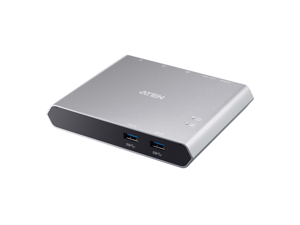 ATEN US3310 Commutateur de station d'accueil 2 ports USB-C Gen 1