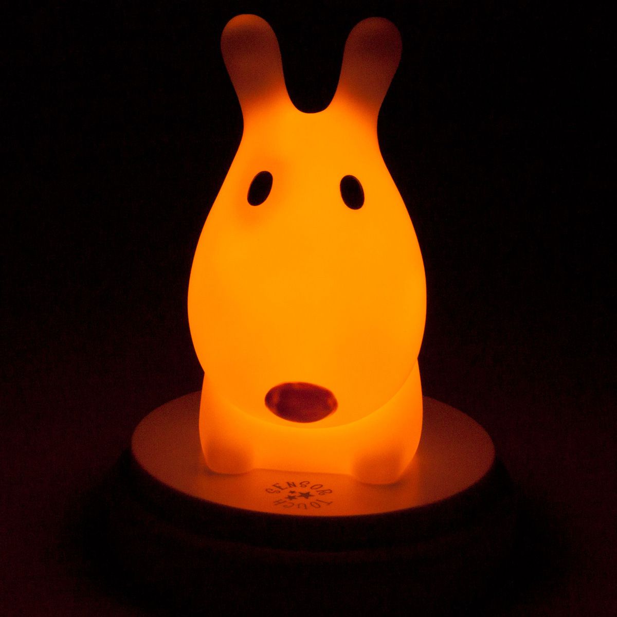 Alecto LED-Nachtlicht INNOCENT DOG, gelb, Hund