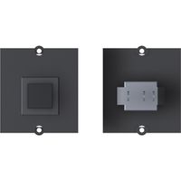 BACHMANN Cadre 1x bouton noir 1,0m, GST15i2 automatique
