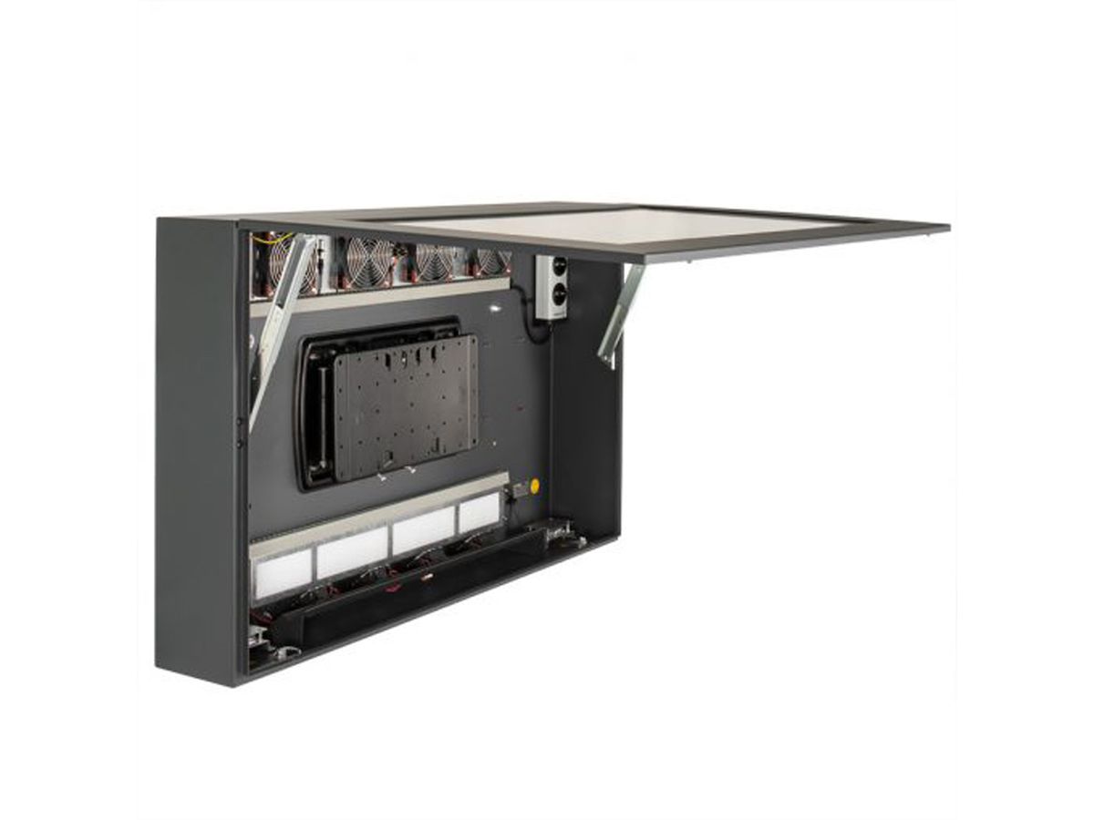 Hagor ScreenOut® Pro-S-Landscape inkl. Heizung & HQ Lüftung, grau
