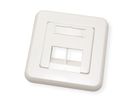 ROLINE Frontblende-Set zu Unterputzdose, weiss