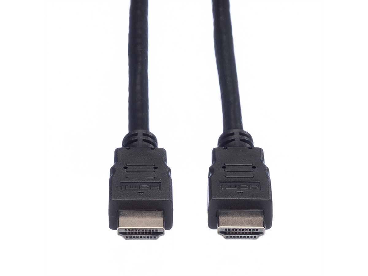 VALUE Câble de raccordement pour écran HDMI High Speed M-M, noir, 15 m