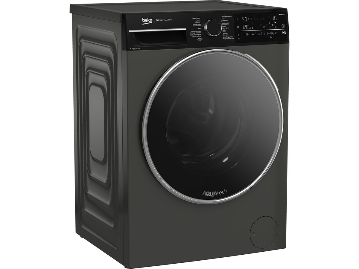 Beko Waschmaschine WM520, 9kg, A-10%, manhattan gray