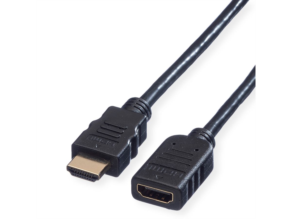 VALUE HDMI High Speed Verlängerungskabel, mit Ethernet, ST-BU, 3 m