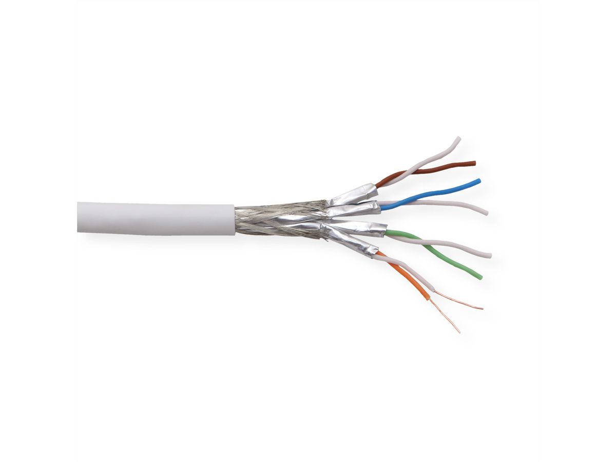 DRAKA UC HOME Cat.7 SS26 S/FTP 4P LSHF blanc, rouleau de 350m