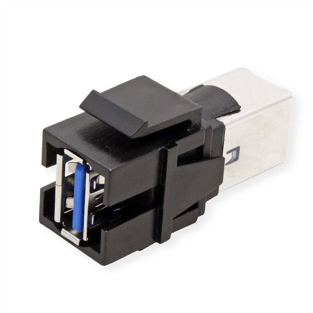 BACHMANN Keystone USB 3.0 Coupleur A/B femelle-femelle noir