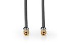 Nedis Satelliten- und Antennenkabel ST/ST, grau, 5 m