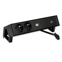 BACHMANN DESK2 2x contact de protection USB C