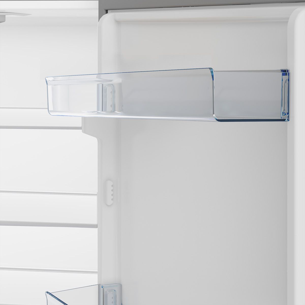Beko Kühl-Gefrierkombination KG120, 291l, E, silber
