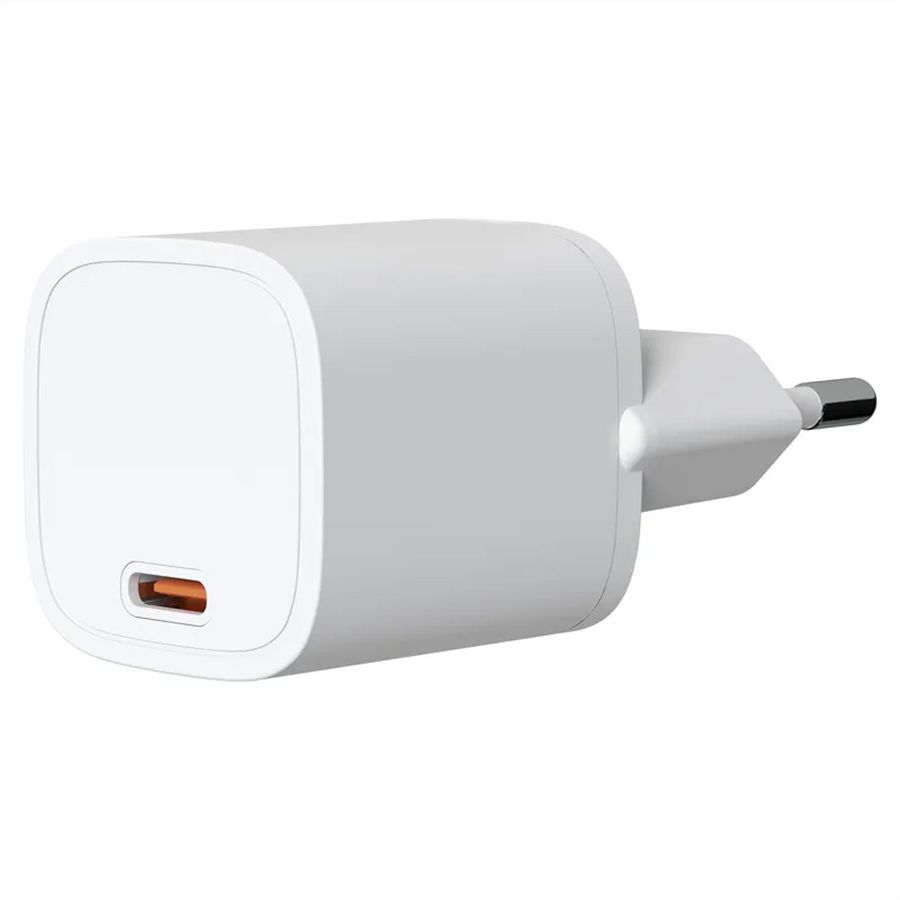 Steffen Adaptateur de charge GaN 20W, 1xUSB-C max. 3A blanc