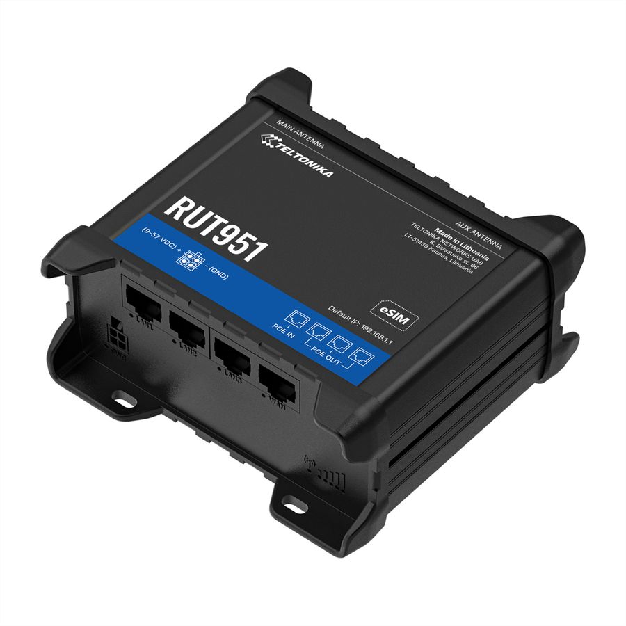 TELTONIKA RUT951 LTE/4G Router eSIM