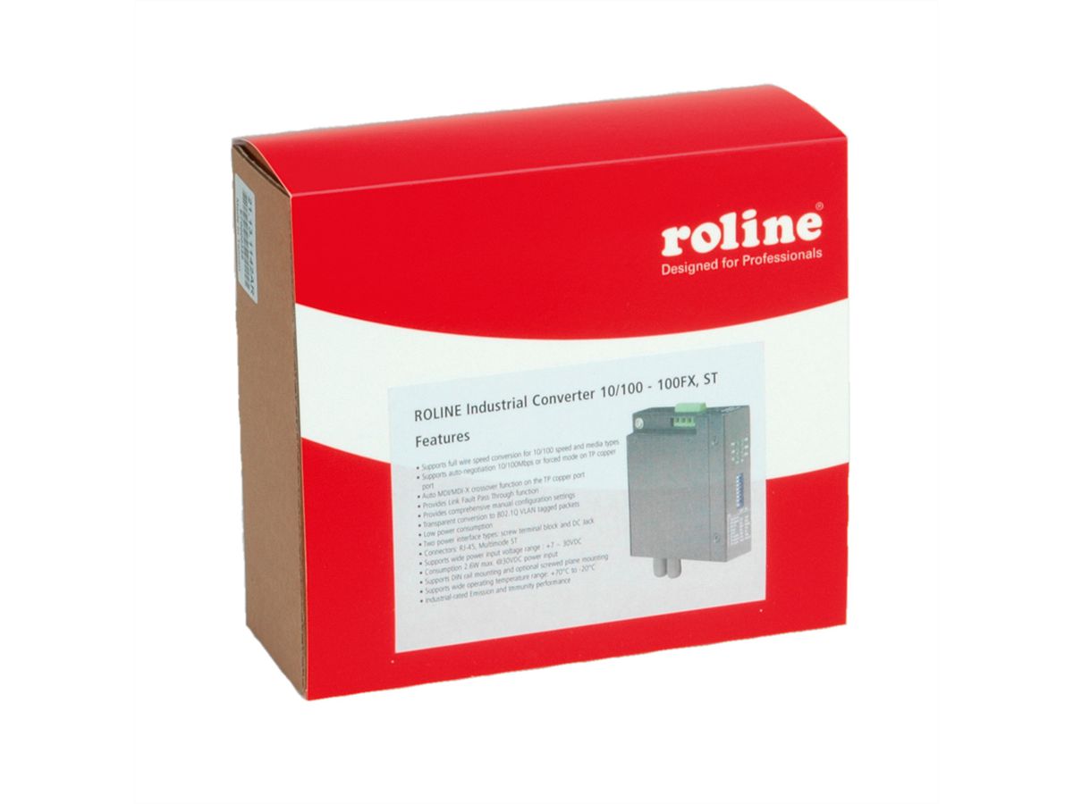 ROLINE Industrie Konverter RJ-45, ST