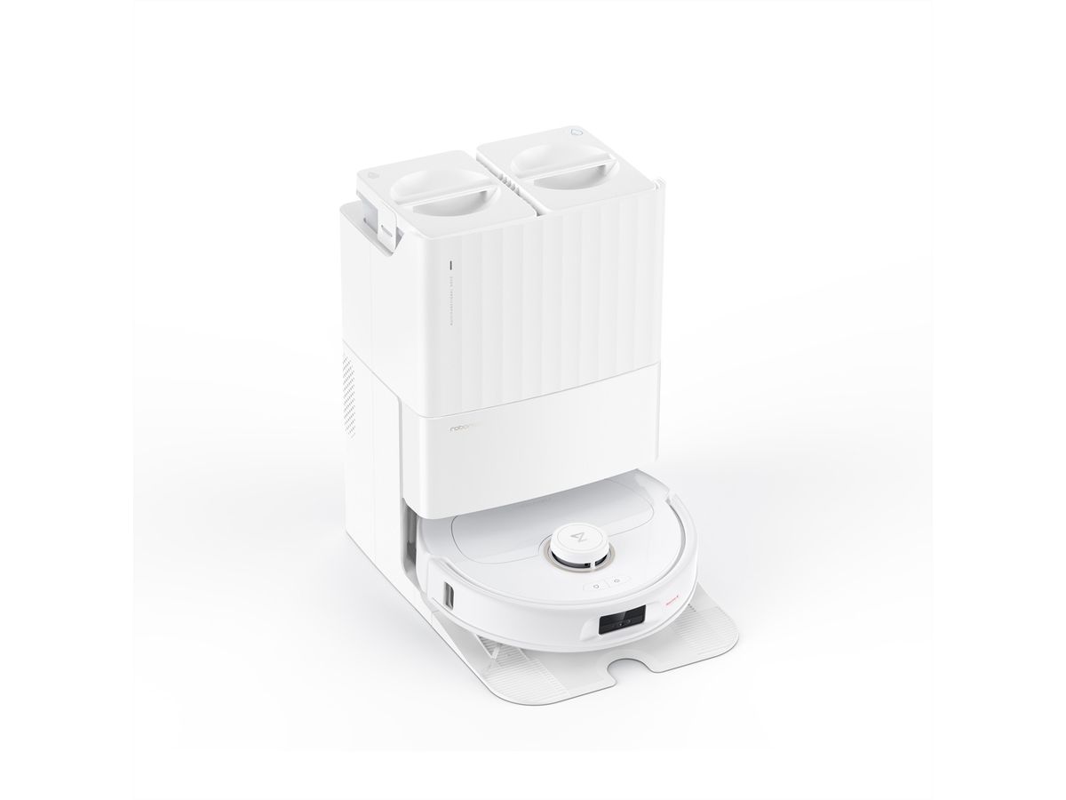 **Retoure**Roborock Saugroboter Qrevo MaxV, weiss, Saug/Wischroboter