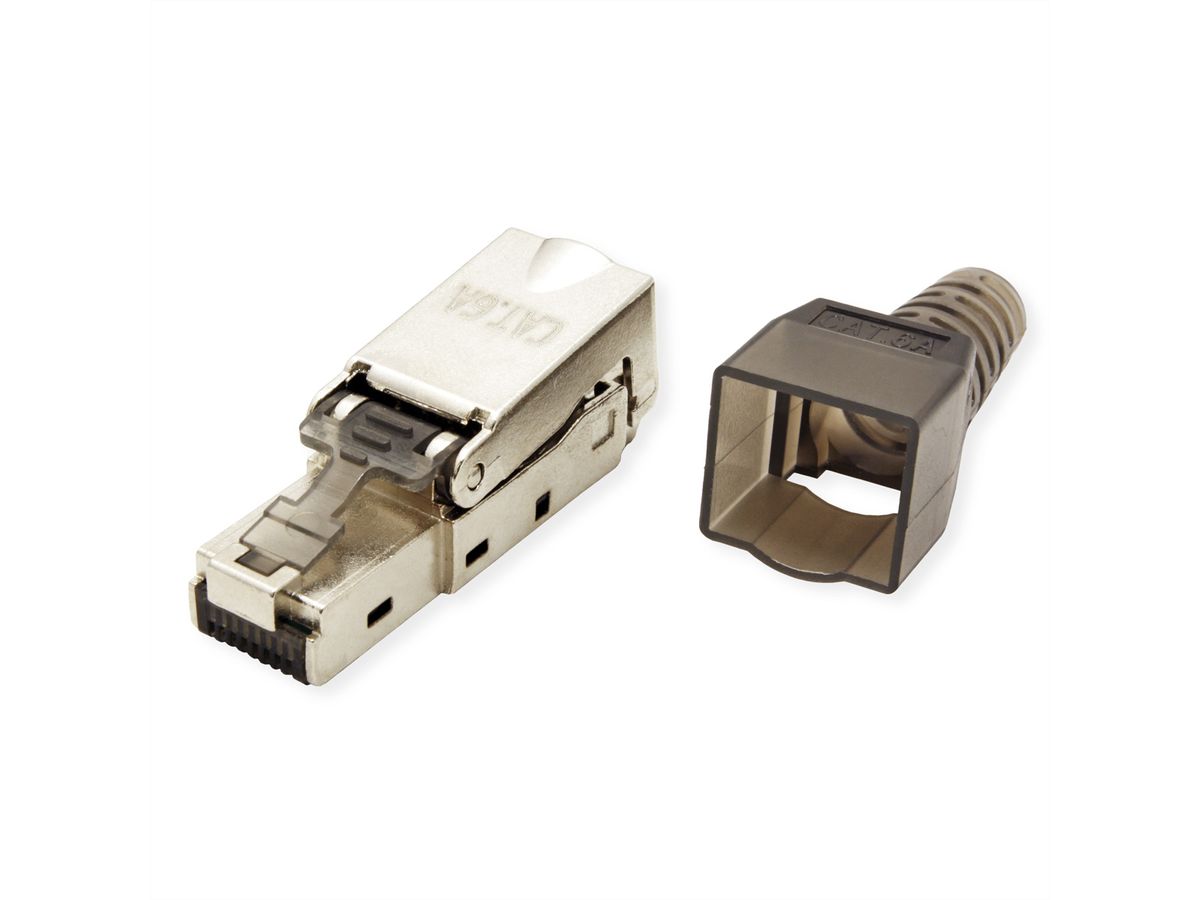 VALUE feldkonfektionierbarer RJ-45 Stecker Cat.6A (Class EA), STP