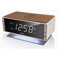 TechnoLine Wecker WT487 Digital, mit Wireless Charging