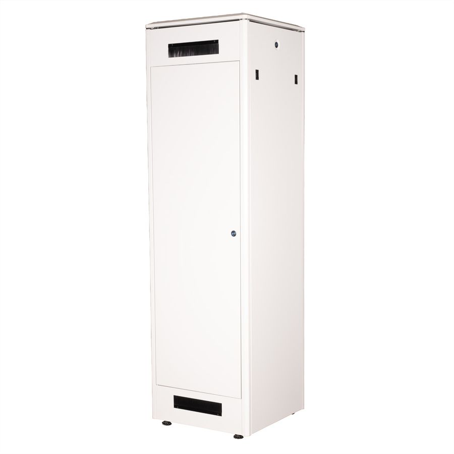 ROLINE 19-Zoll Netzwerkschrank Pro 42 HE, 600x600 BxT Glastür grau