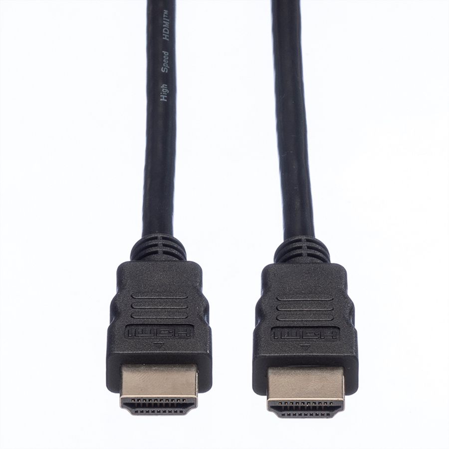 VALUE Câble HDMI Ultra HD avec Ethernet, 4K, M/M, noir, 1,5 m