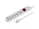 Steffen Steba Variabl 6x avec interrupteur, blanc