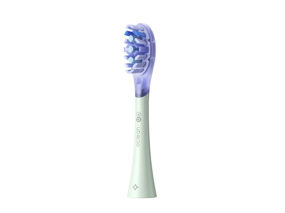 Oclean Ersatzkopf Ultra White, 2 Pack grün