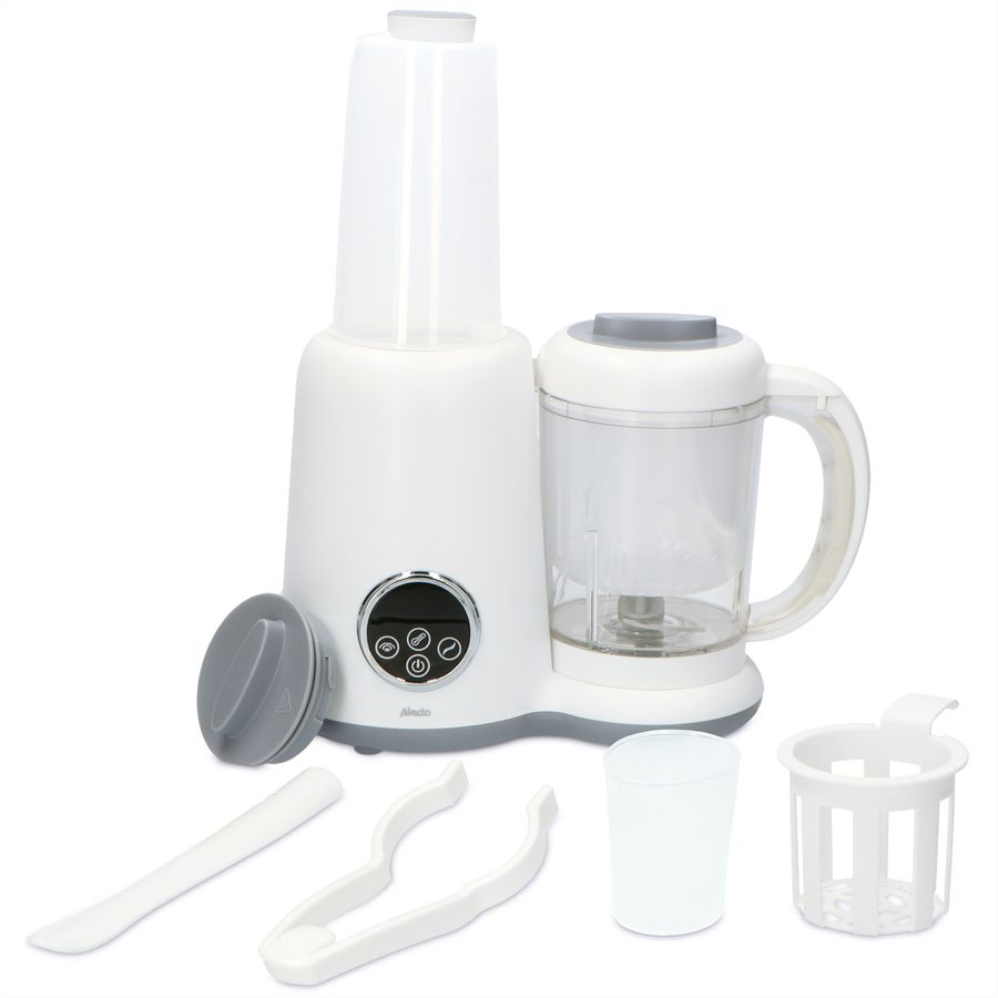 Alecto BFP-66 Appareil à purifier les aliments pour bébés 5 en 1, blance