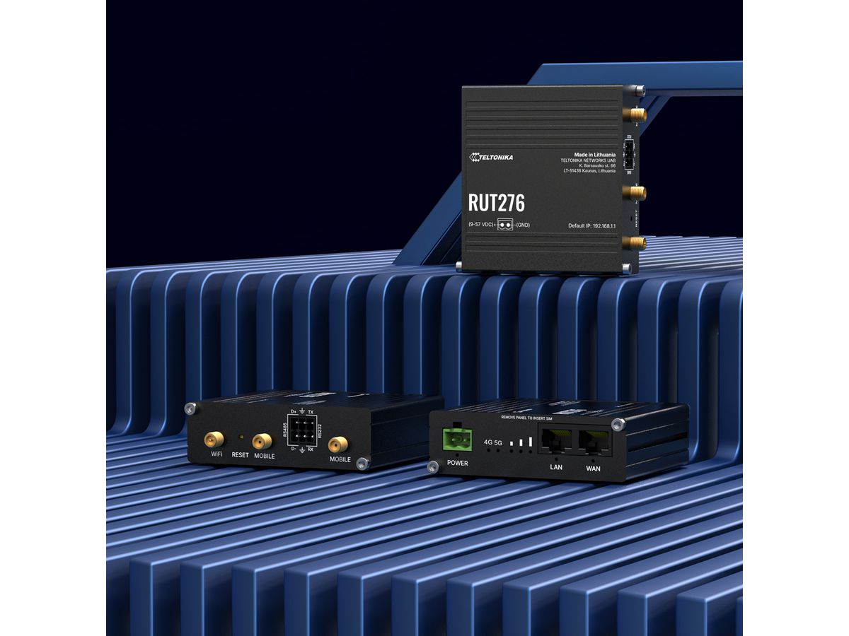 TELTONIKA RUT276 Routeur Redcap 5G