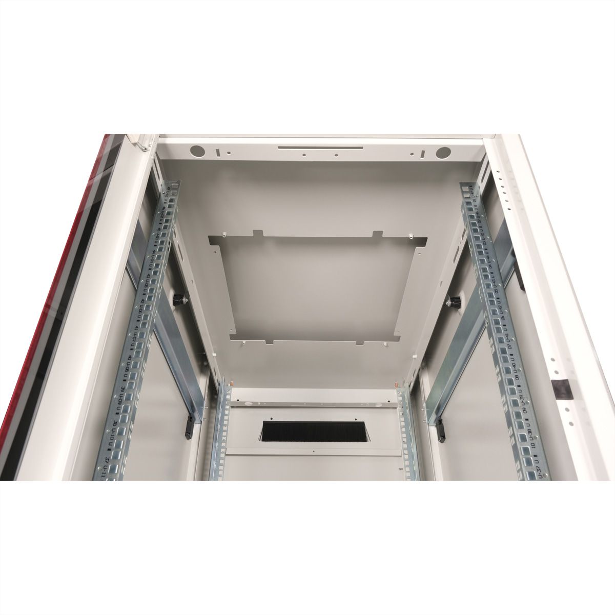 ROLINE 19-Zoll Netzwerkschrank Pro 47 HE, 600x1000 BxT Glastür grau