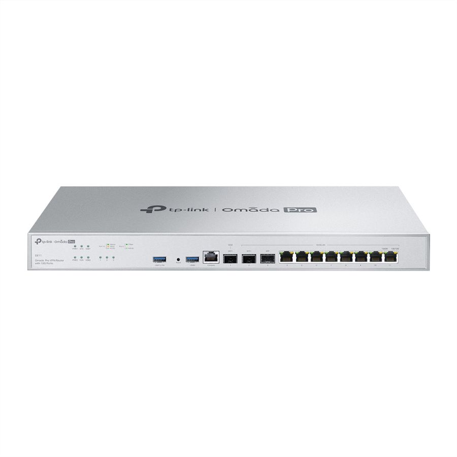 TP-Link Campus VPN Router G611, 2x10GE 10WAN VPN Router
