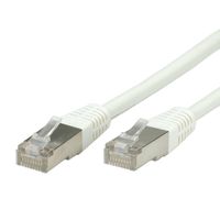 Cordon VALUE Cat.6 (Classe E) S/FTP (PiMF), blanc, 1,5 m