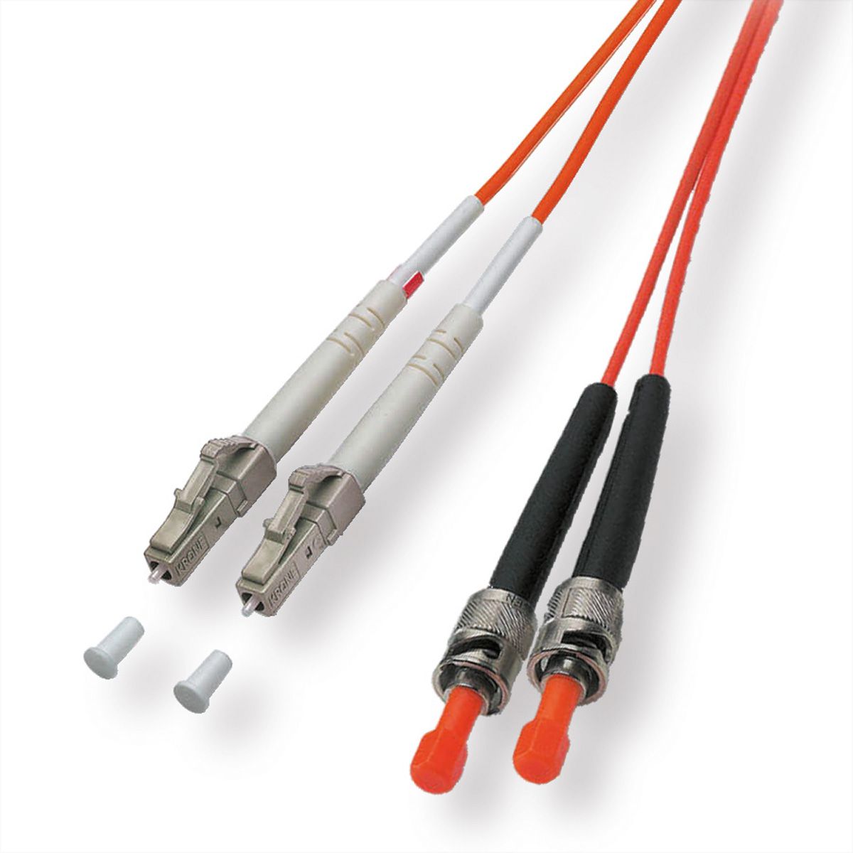 Quality LWL-Kabel 50/125µm OM2, LC/ST, orange, 5 m