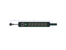 BACHMANN PRIMO 2 6xCEE7/3 1xinterrupteur avec boucle 2m CEE7/7 RAL6028