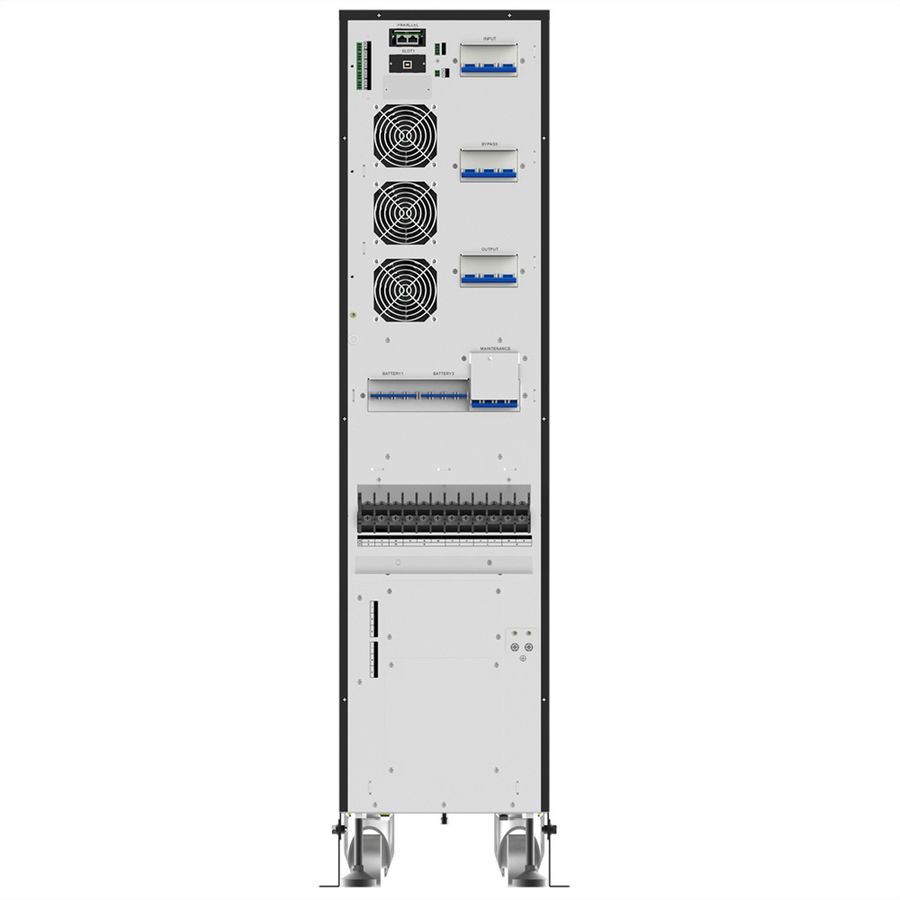AEC IST7 40kVA - Online Tower USV –  160x 9Ah Batterien – 8 Min. Autonomie bei 100% Last, mit internen Batterien – 80x 9Ah LL & externer Batterieschrank BB4 mit 80x 9Ah LL