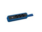 BACHMANN PRIMO 2 3xCEE7/3 mit Schlaufe 2,0m CEE7/7 RAL5010