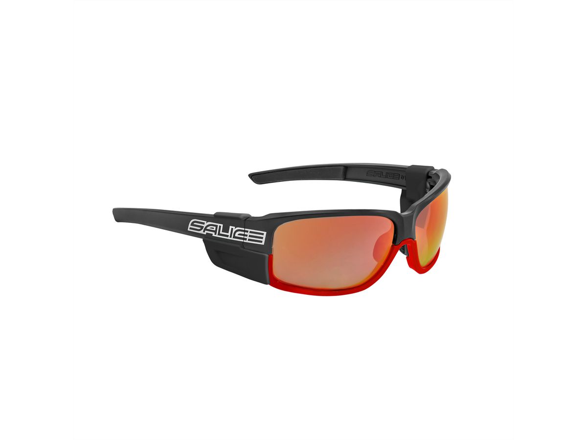 Salice Occhiali Lunettes de sports 015RW, Black/Red / RW Red