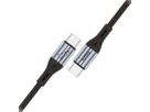 Rabbiter Power USB-C Kabel, 60W, 1.2m, schwarz, 1,2 m