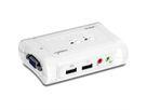 TRENDnet TK-209K Kit de switch KVM USB à 2 ports avec fonction audio